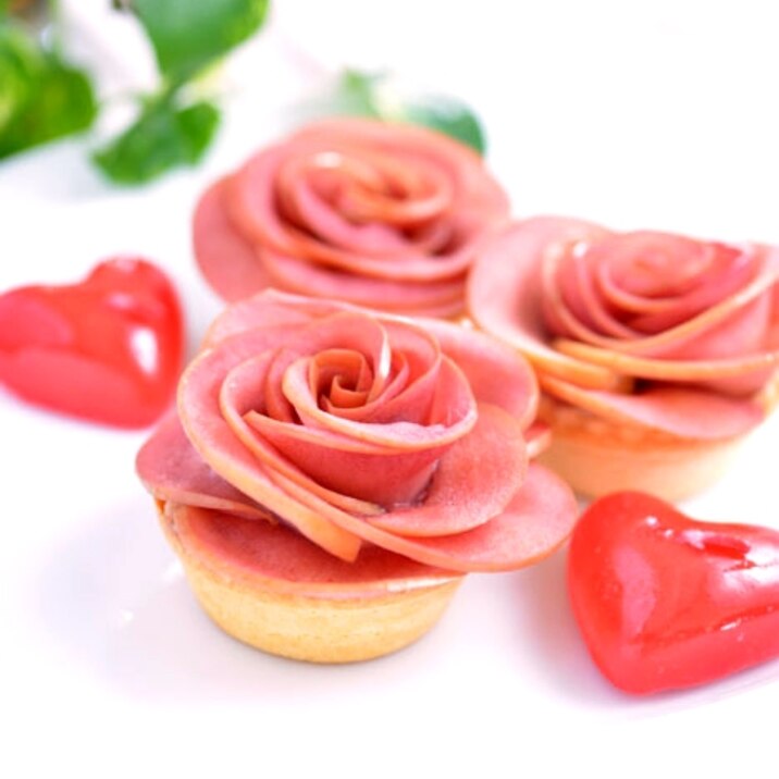 赤い薔薇のりんごタルト レシピ 作り方 By 楽天レシピ 楽天レシピ 赤い薔薇のりんごタルト レシピ 作り方 By 楽天レシピ 楽天レシピ